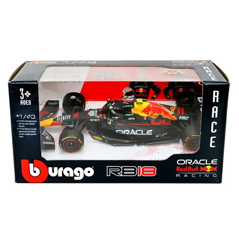 1:43 2022 Sergio Perez -- #11 Red Bull Racing Rb18 -- Bburago F1 1