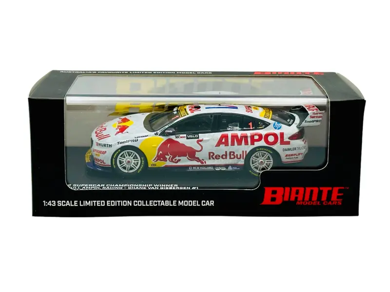 1:43 2022 Shane Van Gisbergen - Championship Winner -- Red Bull Racing -- Biante 1