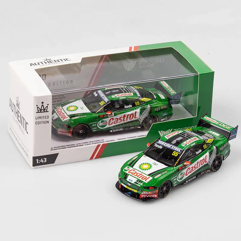 1:43 2022 Thomas Randle -- #55 Castrol Auckland Livery -- Authentic Collectables 1