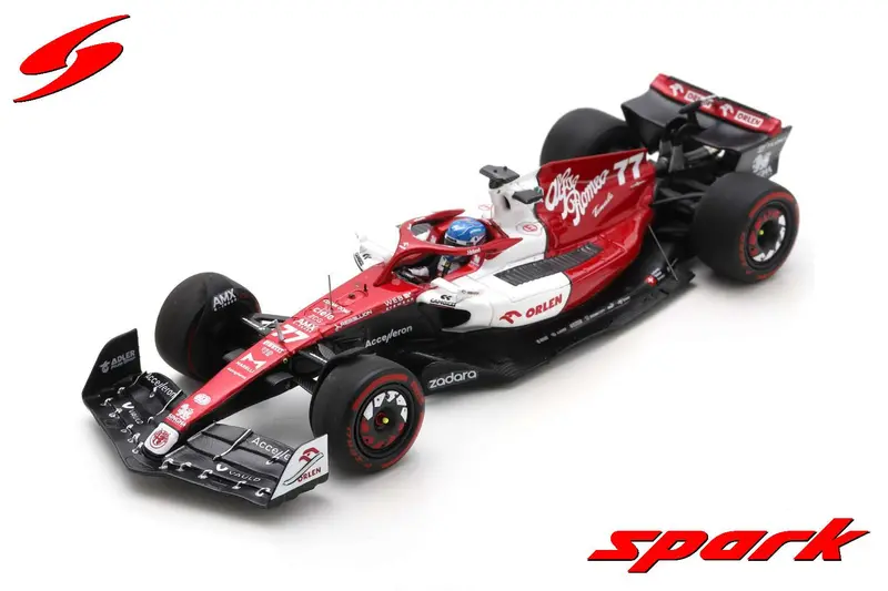 1:43 2022 Valtteri Bottas -- Bahrain Gp -- Alfa Romeo C42 -- Spark F1 1