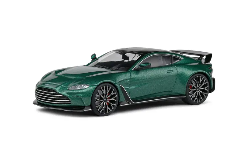 1:43 2023 Aston Martin V12 Vantage -- Racing Green -- Solido 1