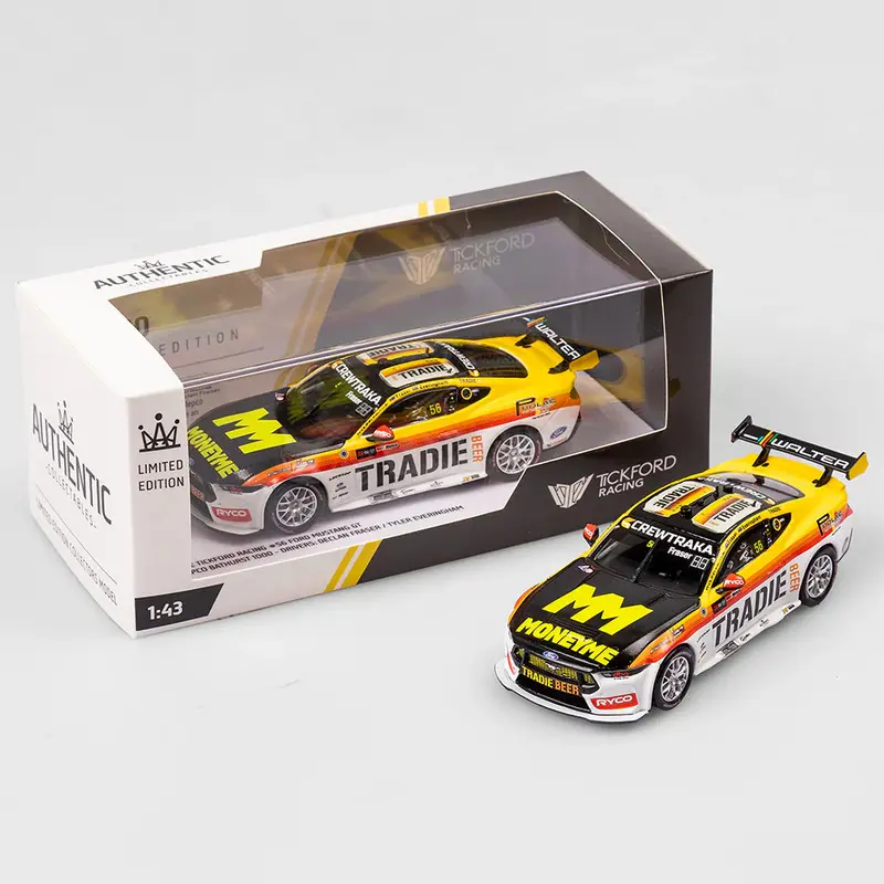 1:43 2023 Bathurst -- Fraser/Everingham -- #56 Tradie Ford Mustang -- Authentic 1