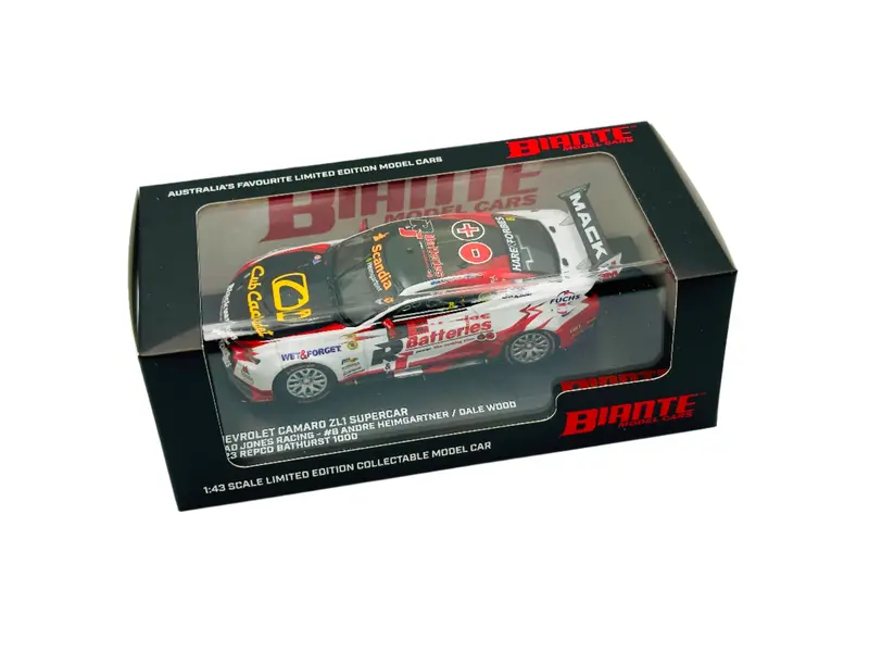 1:43 2023 Bathurst -- Heimgartner/Wood -- #8 Chevrolet Camaro -- Biante 2