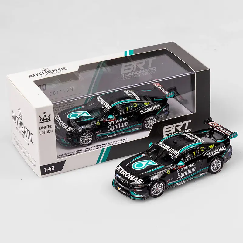 1:43 2023 Bathurst -- Kostecki/Love -- #7 Ford Mustang Gt -- Authentic Collectables 1