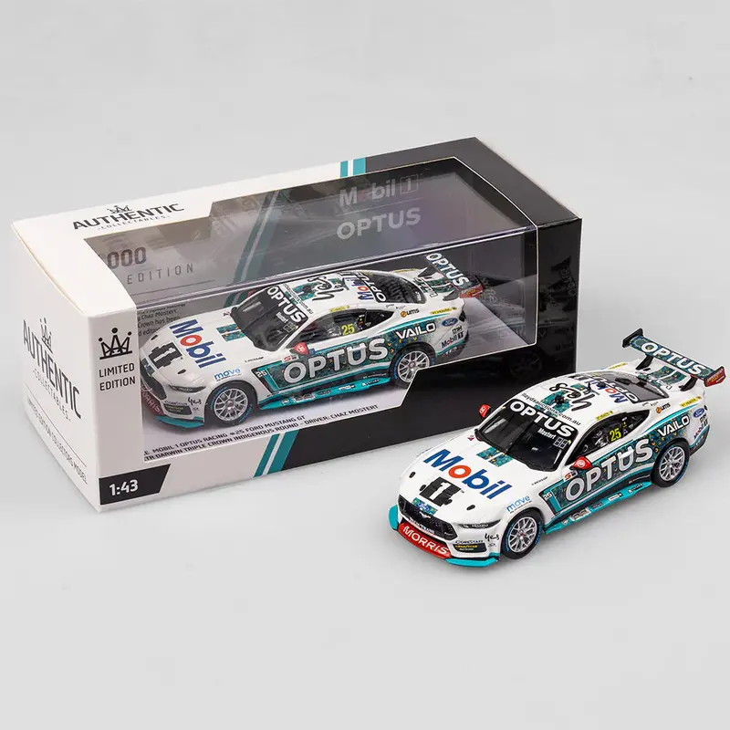 1:43 2023 Chaz Mostert -- Indigenous Livery -- #25 Ford Mustang Gt -- Authentic 1