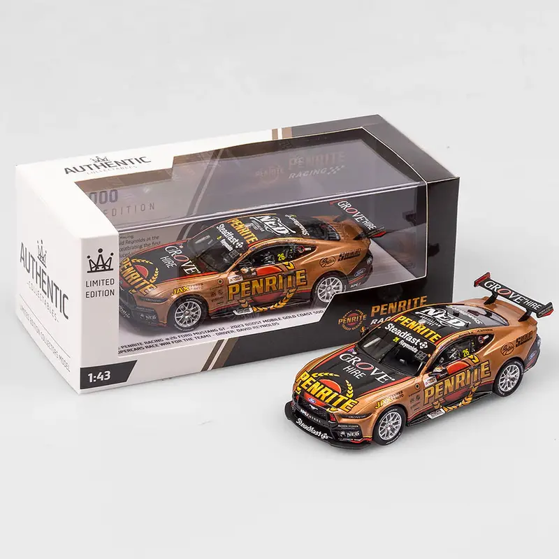 1:43 2023 David Reynolds - Gold Coast 500 Winner - #26 Ford Mustang -- Authentic 1