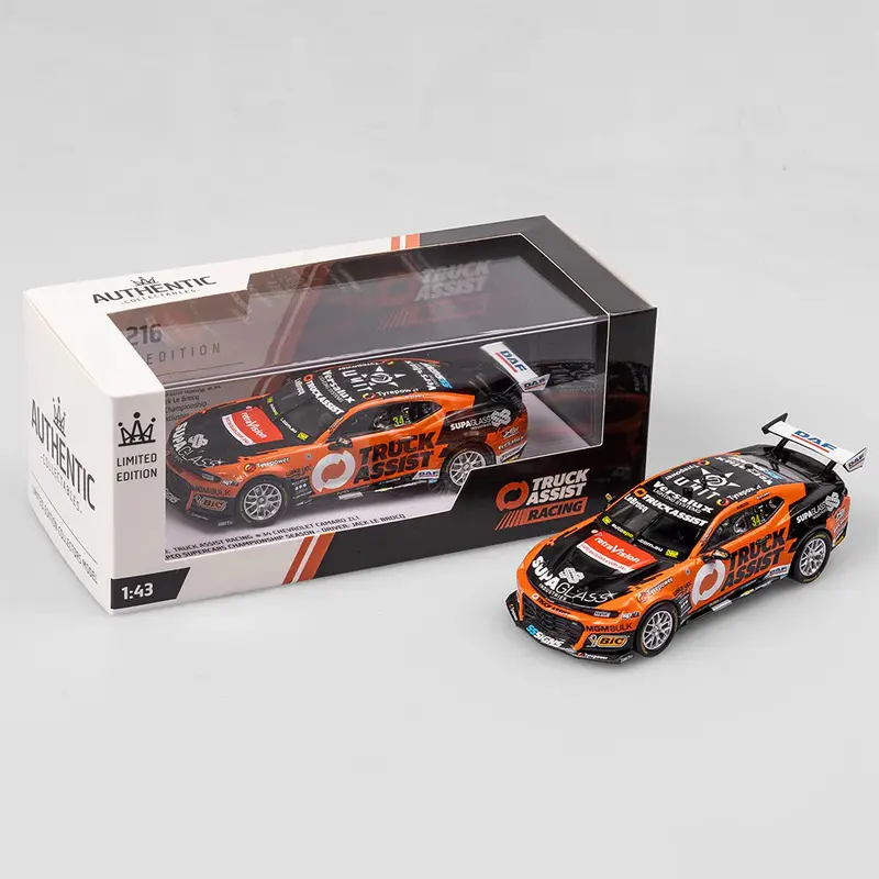 1:43 2023 Jack Le Brocq -- #34 Truck Assist Chevrolet Camaro -- Authentic 1