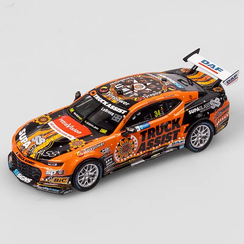 1:43 2023 Jack Le Brocq -- Indigenous Livery -- #34 Camaro -- Authentic 1