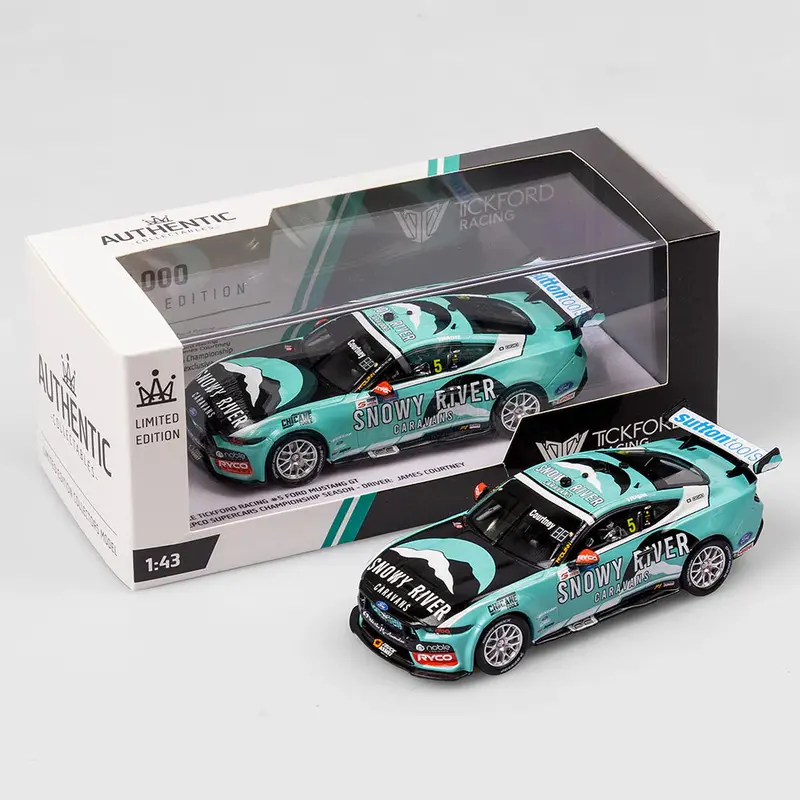 1:43 2023 James Courtney -- #5 Ford Mustang Gt -- Authentic Collectables 1