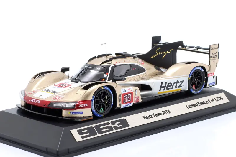 1:43 2023 Le Mans 24H -- #38 Porsche 963 Hertz Team Jota -- Spark Dealer 1
