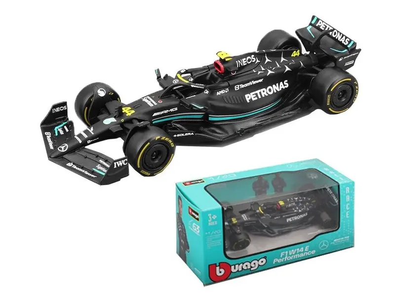 1:43 2023 Lewis Hamilton -- #44 W14e Mercedes-Amg Petronas -- Bburago F1 1