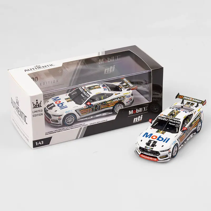 1:43 2023 Nick Percat -- Indigenous Livery -- #2 Ford Mustang -- Authentic 1