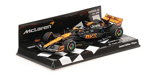 1:43 2023 Oscar Piastri (First Podium) - Japanese Gp - #81 Mcl60 - Minichamps F1 1