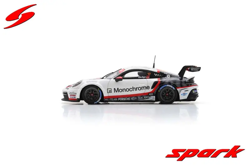 1:43 2023 Porsche Carrera Cup Australia Champion -- #17 Callum Hedge -- Spark 2