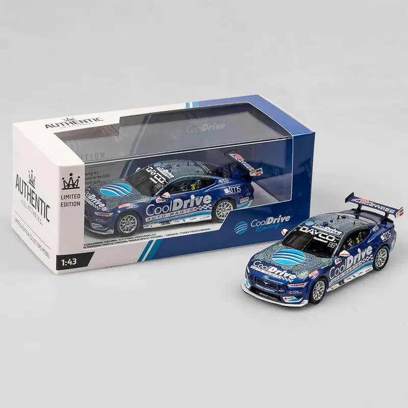 1:43 2023 Todd Hazelwood -- Indigenous Livery -- #3 Ford Mustang Gt -- Authentic 1