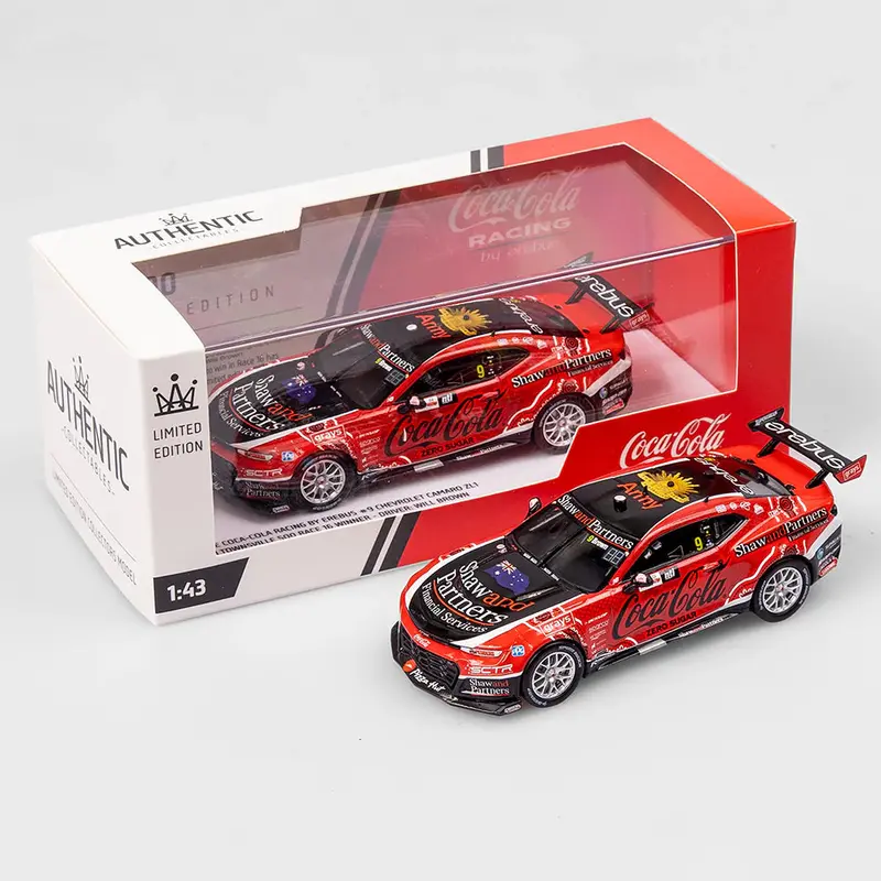 1:43 2023 Will Brown -- Townsville Indigenous Livery -- #9 Coca-Cola -- Authentic 1