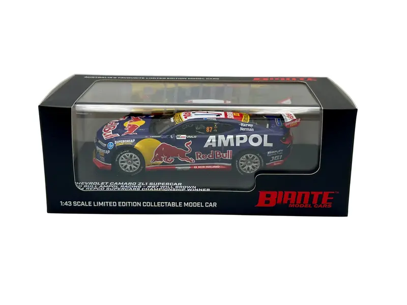 1:43 2024 Championship Winner -- Will Brown -- #87 Chevrolet Camaro -- Biante 1