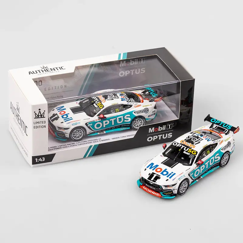 1:43 2024 Chaz Mostert -- Race 9 Winner -- #25 Ford Mustang -- Authentic 1
