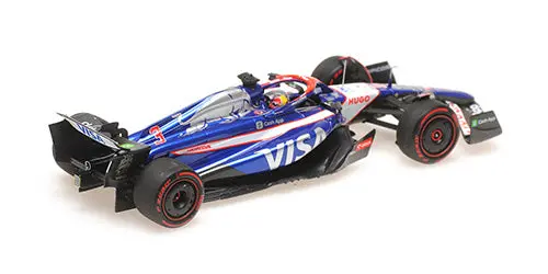 1:43 2024 Daniel Ricciardo -- #3 Visa Cash App Racing Bulls -- Minichamps F1 2