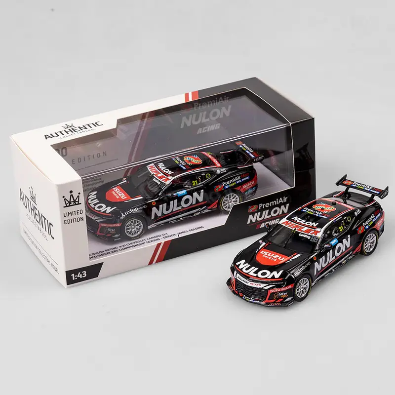 1:43 2024 James Golding -- #31 Nulon Chevrolet Camaro -- Authentic Collectables 1