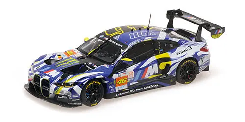 1:43 2024 Le Mans 24H -- #46 Valentino Rossi Bmw M4 Gt3 -- Minichamps 1