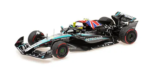 1:43 2024 Lewis Hamilton - British Gp Winner - #44 Mercedes W15 -- Minichamps F1 1