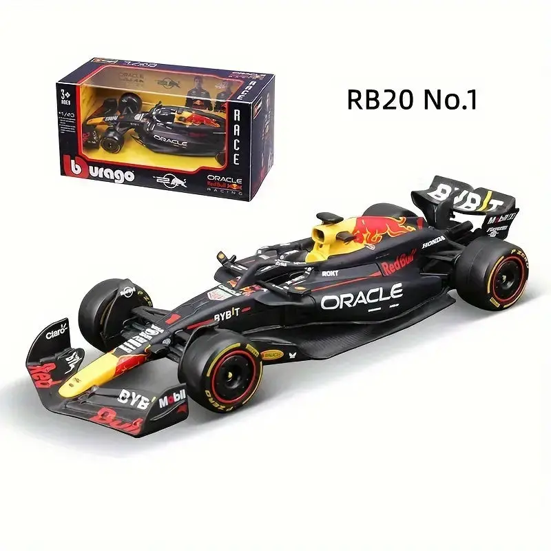 1:43 2024 Max Verstappen -- #1 Red Bull Racing Rb20 -- Bburago F1 1
