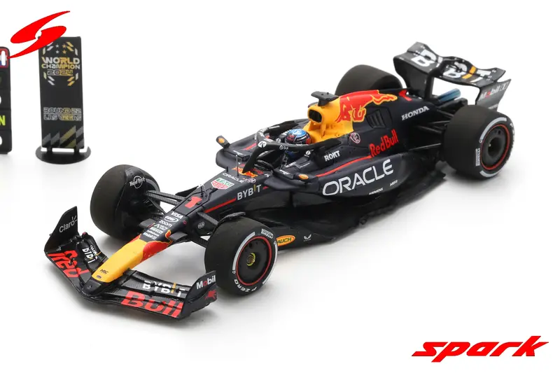 1:43 2024 Max Verstappen -- World Champion -- #1 Red Bull Rb20 -- Spark F1 1
