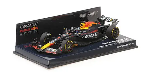1:43 2024 Max Verstappen -- World Championship Winner -- Minichamps F1 1