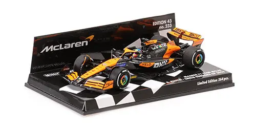 1:43 2024 Oscar Piastri - Emilia Romagna Gp - #81 Mclaren Mcl38 -- Minichamps F1 1