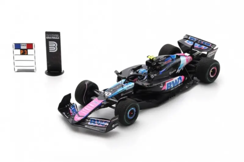 1:43 2024 Pierre Gasly -- (150Th Gp) Brazilian Gp -- #10 Alpine A524 -- Spark F1 1