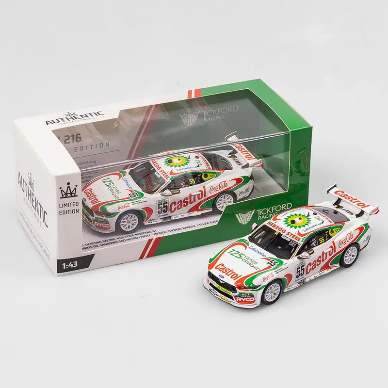 1:43 2024 Sandown Retro -- #55 Castrol Ford Mustang Gt -- Authentic Collectables 1