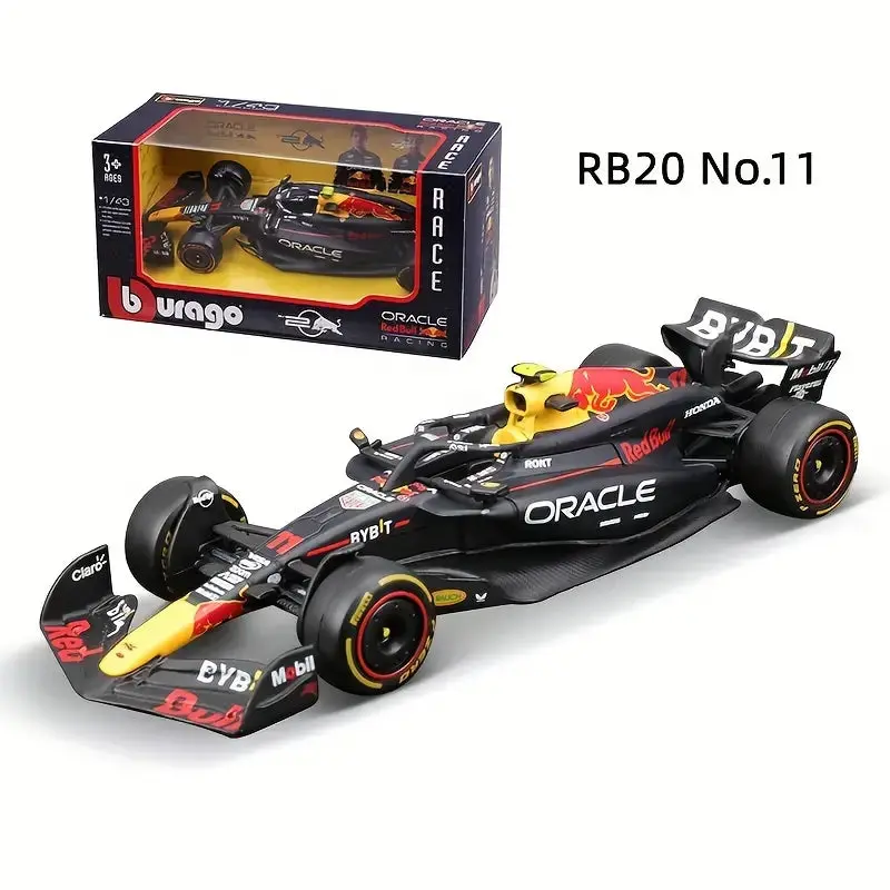 1:43 2024 Sergio Perez -- #11 Red Bull Racing Rb20 -- Bburago F1 1