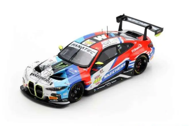 1:43 2024 Spa 24H -- #46 Valentino Rossi Bmw M4 Gt3 -- Spark 1