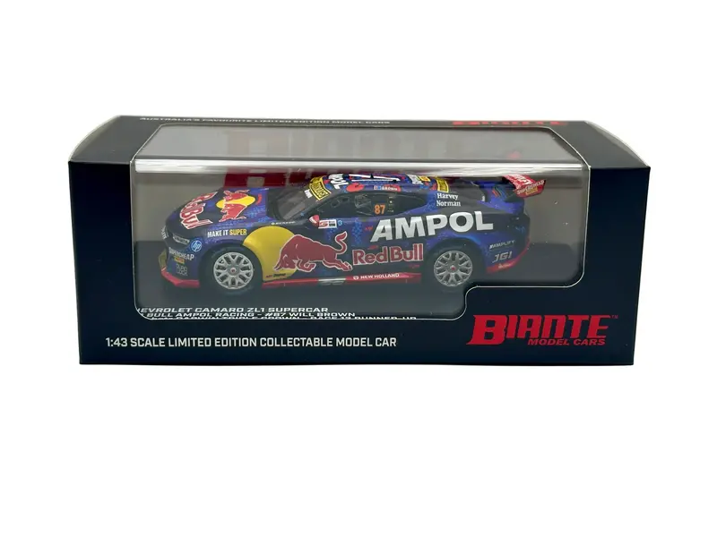 1:43 2024 Will Brown - Darwin Indigenous Livery -- #87 Red Bull Racing -- Biante 1
