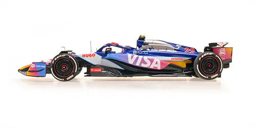 1:43 2024 Yuki Tsunoda -- Miami Gp -- #22 Visa Cash App Racing Bulls -- Minicham 2