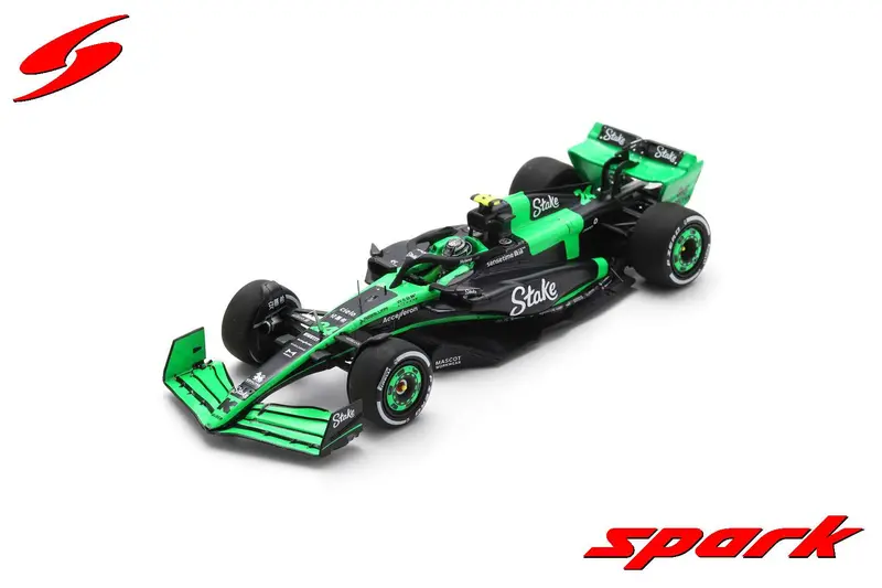1:43 2024 Zhou Guanyu -- Bahrain Gp -- #24 Sauber C44 -- Spark F1 1