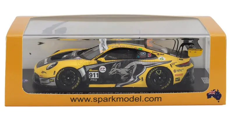 1:43 2025 Bathurst 12 Hour -- #911 Porsche Gt3 R -- Spark As082 1