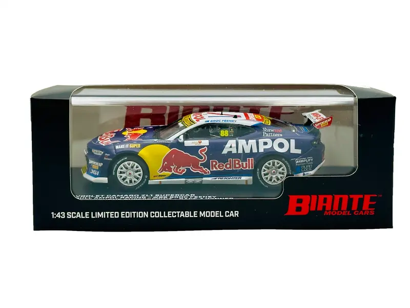 1:43 2025 Broc Feeney -- #88 Red Bull Chevrolet Camaro -- Biante 1