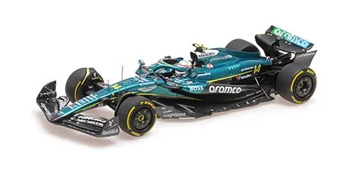 1:43 2025 Fernando Alonso -- China Gp -- #14 Aston Martin Amr25 -- Minichamps F1 1