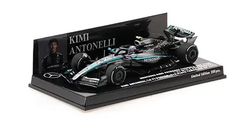 1:43 2025 Kimi Antonelli -- Canada Gp -- #12 Mercedes-Amg W16 -- Minichamps F1 1