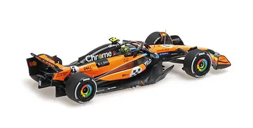 1:43 2025 Lando Norris -- Monaco Gp Winner -- #4 Mclaren Mcl39 -- Minichamps F1 2