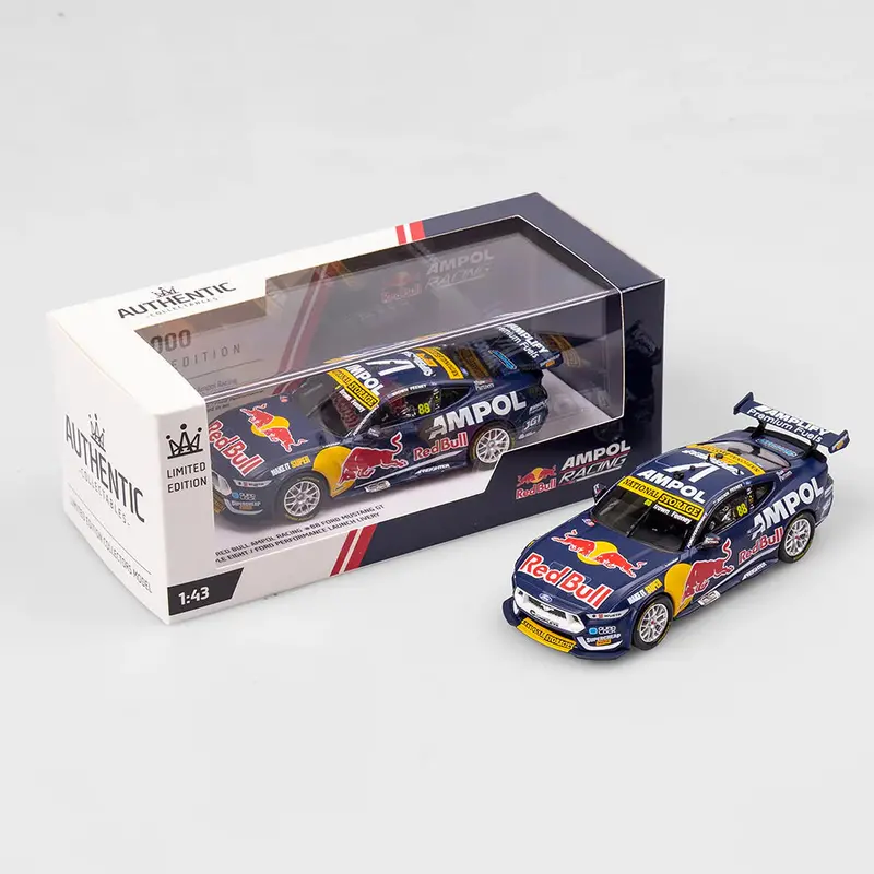 1:43 2025 Launch Livery - #88 Red Bull Ford Mustang Gt -- Authentic Collectables 1