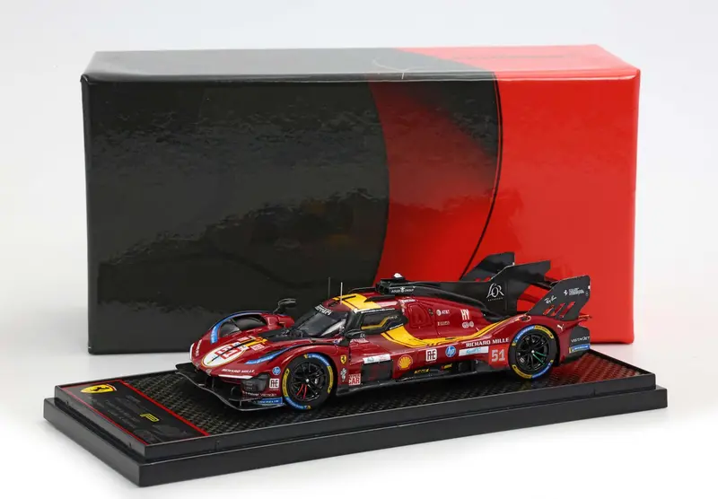 1:43 2025 Lemans 24H 3Rd Place -- #51 Ferrari 499P -- Bbr Bbrc325b 1