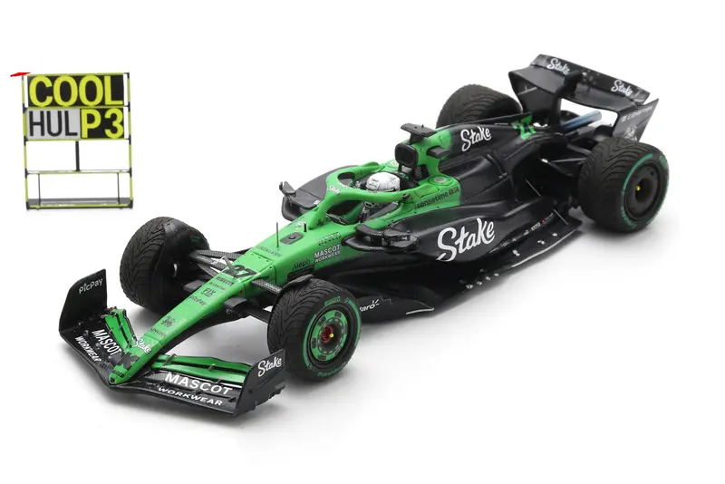 1:43 2025 Nico Hulkenberg -- British Gp -- #27 Stake Kick Sauber C45 -- Spark F1 1
