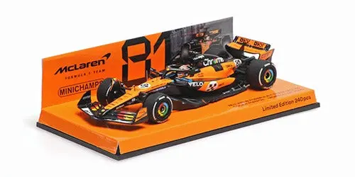1:43 2025 Oscar Piastri -- Monaco Gp -- #81 Mclaren Mcl39 -- Minichamps F1 1