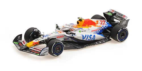 1:43 2025 Yuki Tsunoda -- China Gp -- #22 Racing Bulls Vcarb-02 -- Minichamps F1 1