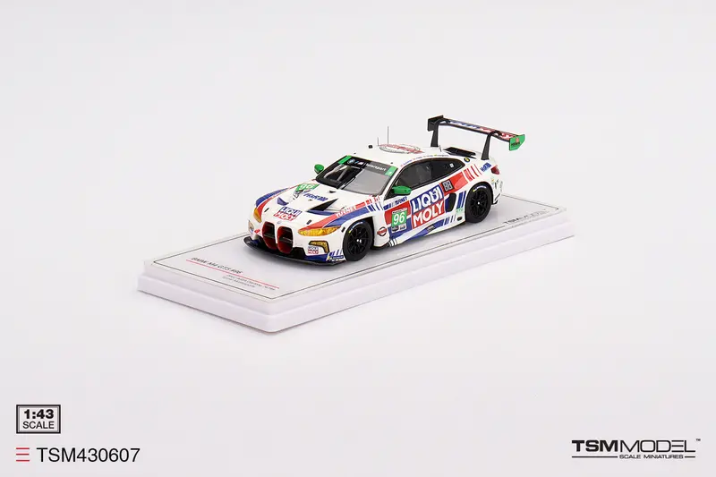 1:43 Bmw M4 Gt3 -- #96 Turner Motorsport 2022 Imsa Daytona 24 Hr -- Tsm-Model 1