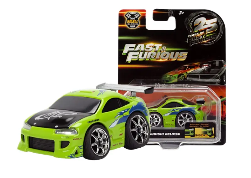 1:43 Brian's Mitsubishi Eclipse -- Small Blocks -- Jada: Fast & Furious 1