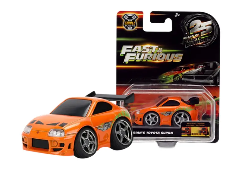 1:43 Brian's Toyota Supra -- Small Blocks -- Jada: Fast & Furious 1